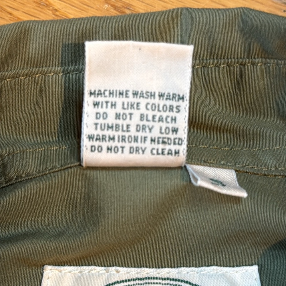 🌴🎣LL BEAN FLY FISHING SHIRT - OLIVE GREEN - MENS SMALL🎣🌴 - Picture 5 of 9